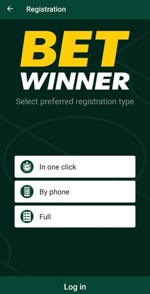 betwinner mobile registration